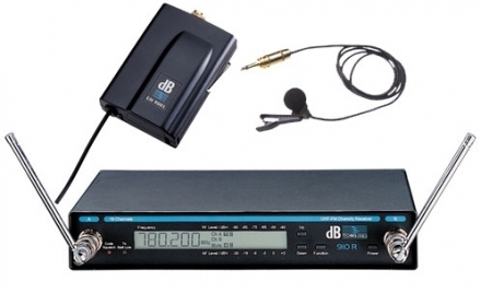 MICROFONI WIRELESS UHF DB PU 910 (archetto) - MARZORATIMPIANTI